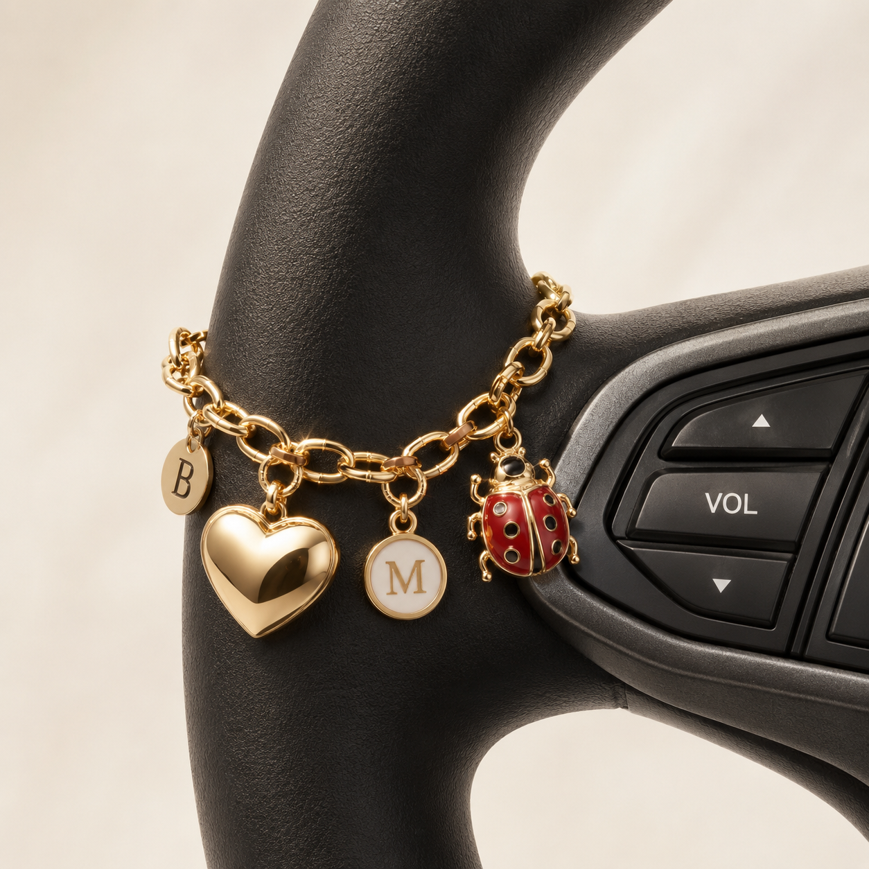 Steering Wheel Charm